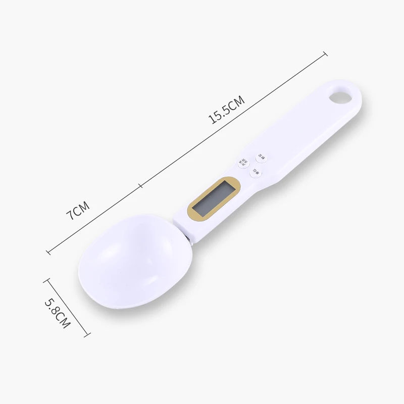 Mini Digital Kitchen Spoon Scale - High Precision Scale (500g/0.1g) with LCD screen display 