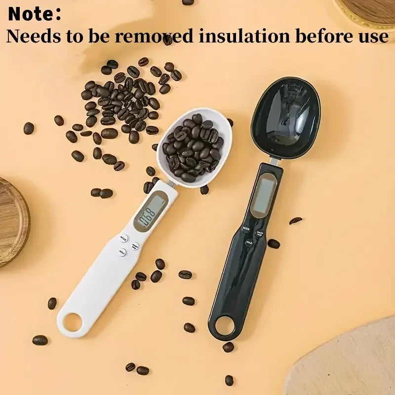Mini Digital Kitchen Spoon Scale - High Precision Scale (500g/0.1g) with LCD screen display 