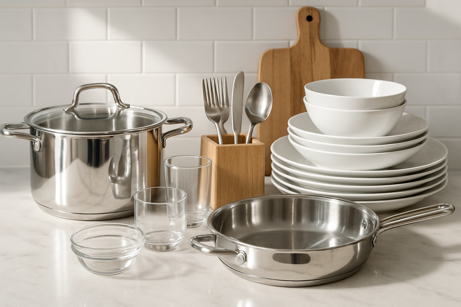 Clean kitchenwares
